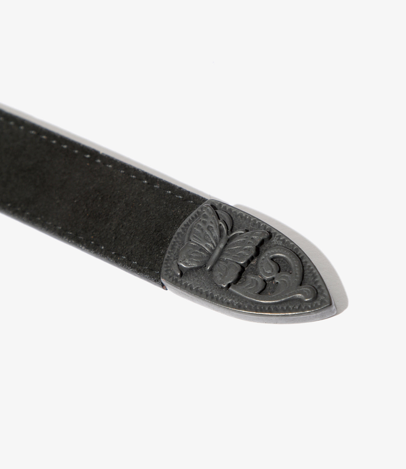 Papillon Western Tip Belt - Suede