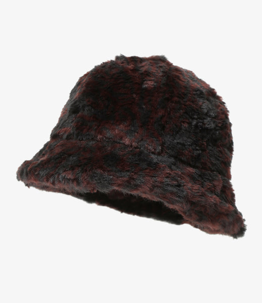 Bermuda Hat - Acrylic Fur / Paisley