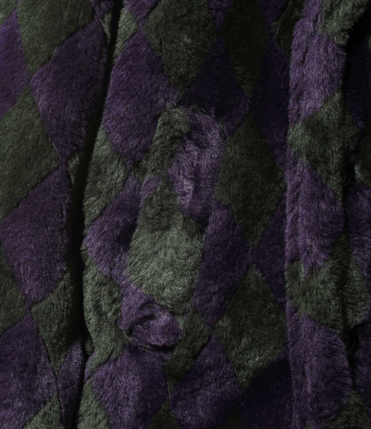 NEEDLES Pea Coat Acrylic Fur/Grey