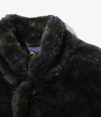 S.C. Car Coat - Fur / Paisley