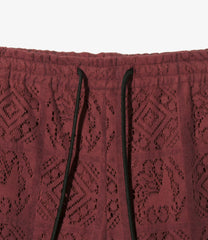 String Easy Pant-Velvet Lace