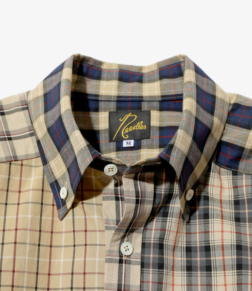 Needles PINHOLE REGULAR COLLAR EDW SHIRT – unexpected store