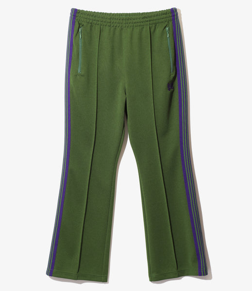 Boot-Cut Track Pant - Poly Smooth