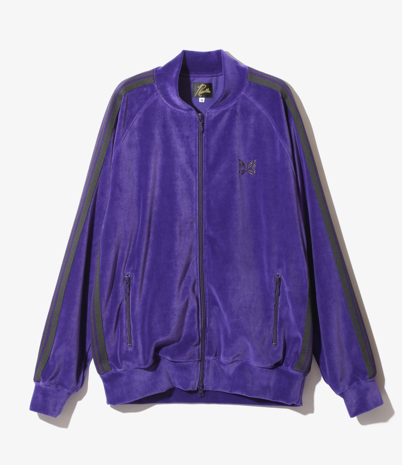 Needles rib collar deals track jacket