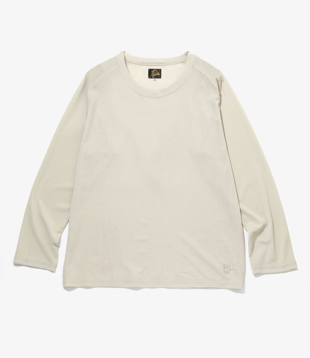 L/S U Neck Tee - Poly Mesh – NEPENTHES ONLINE STORE