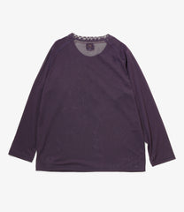 L/S U Neck Tee - Poly Mesh