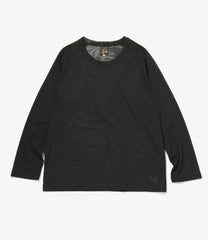 L/S U Neck Tee - Poly Mesh