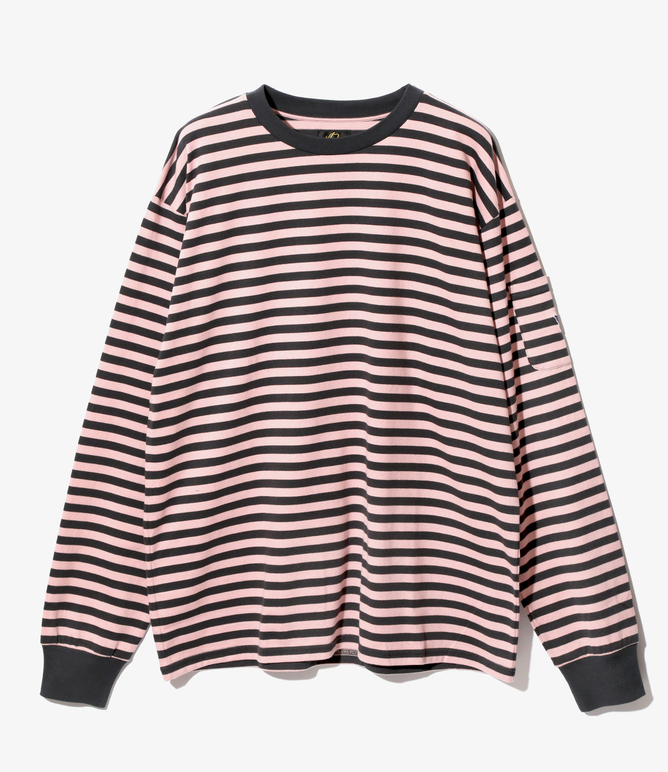 L/S Crew Neck Tee - Stripe Jersey – NEPENTHES ONLINE STORE