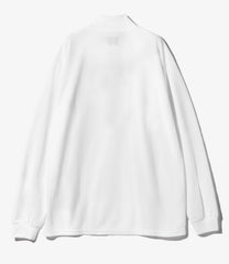 L/S Mock Neck Tee - Poly Jersey – NEPENTHES ONLINE STORE