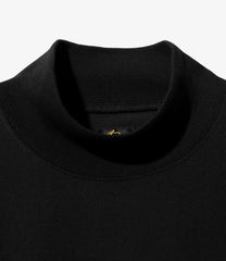 S/S Mock Neck Tee - Poly Jersey