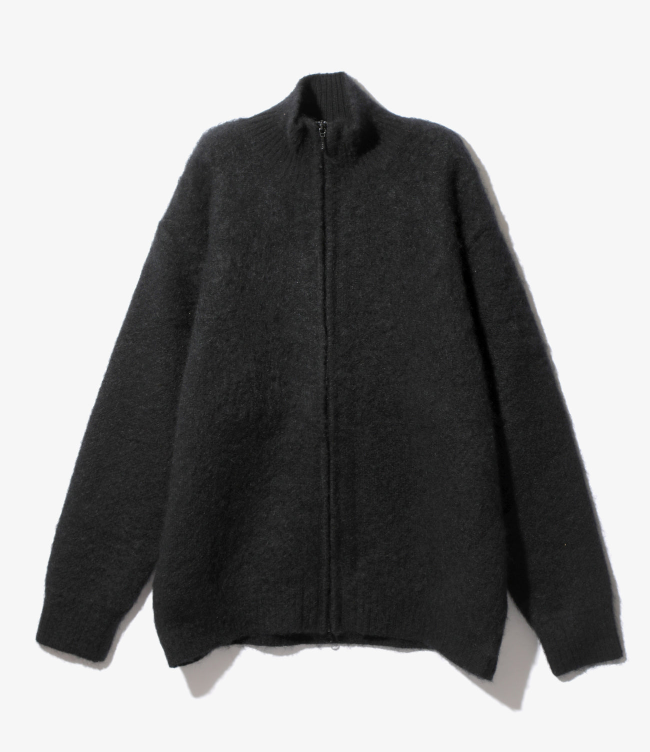 Zipped Mohair Cardigan - Solid – NEPENTHES ONLINE STORE