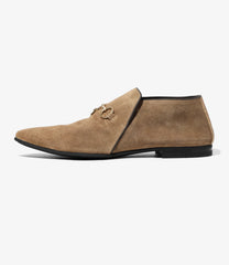 Tassel Bit Slip-On Chukka Boot / Rough Out