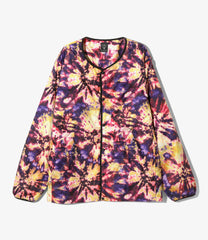 Filling Jacket - Tie Dye Print
