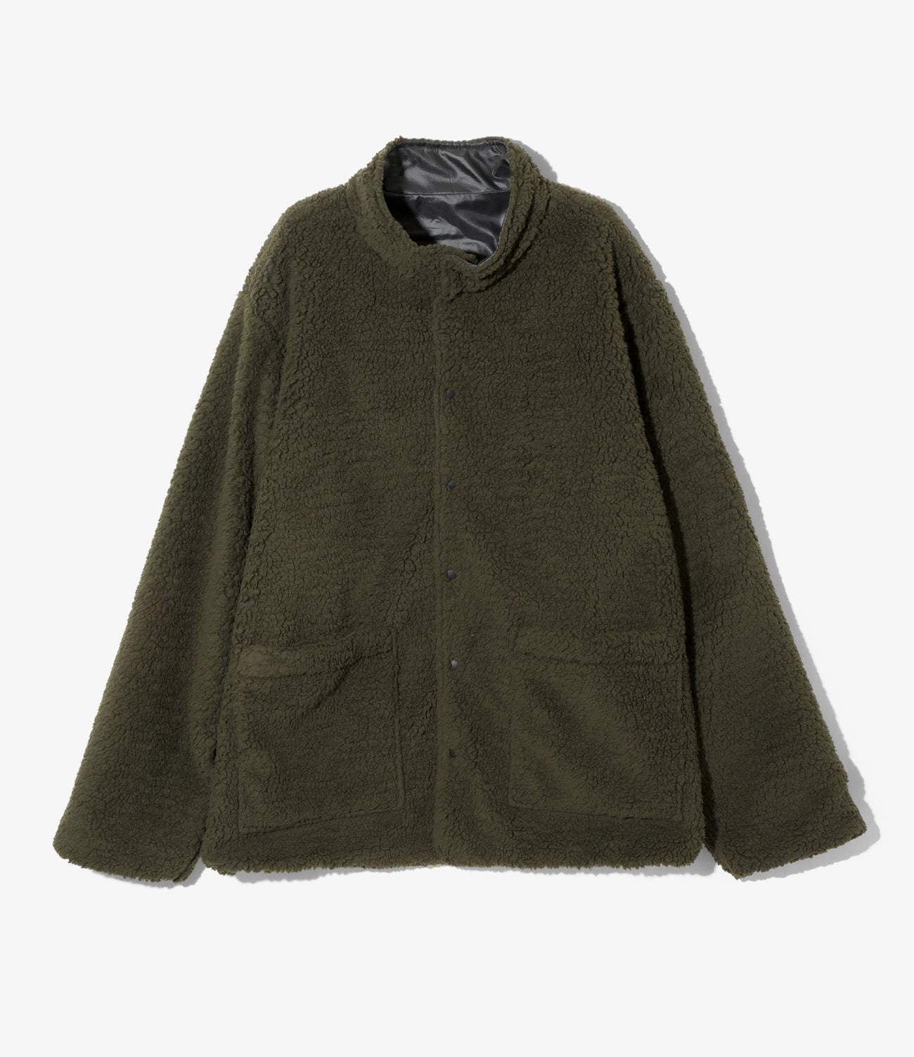 Reversible Jacket - Poly Fleece / Nylon Ripstop – NEPENTHES
