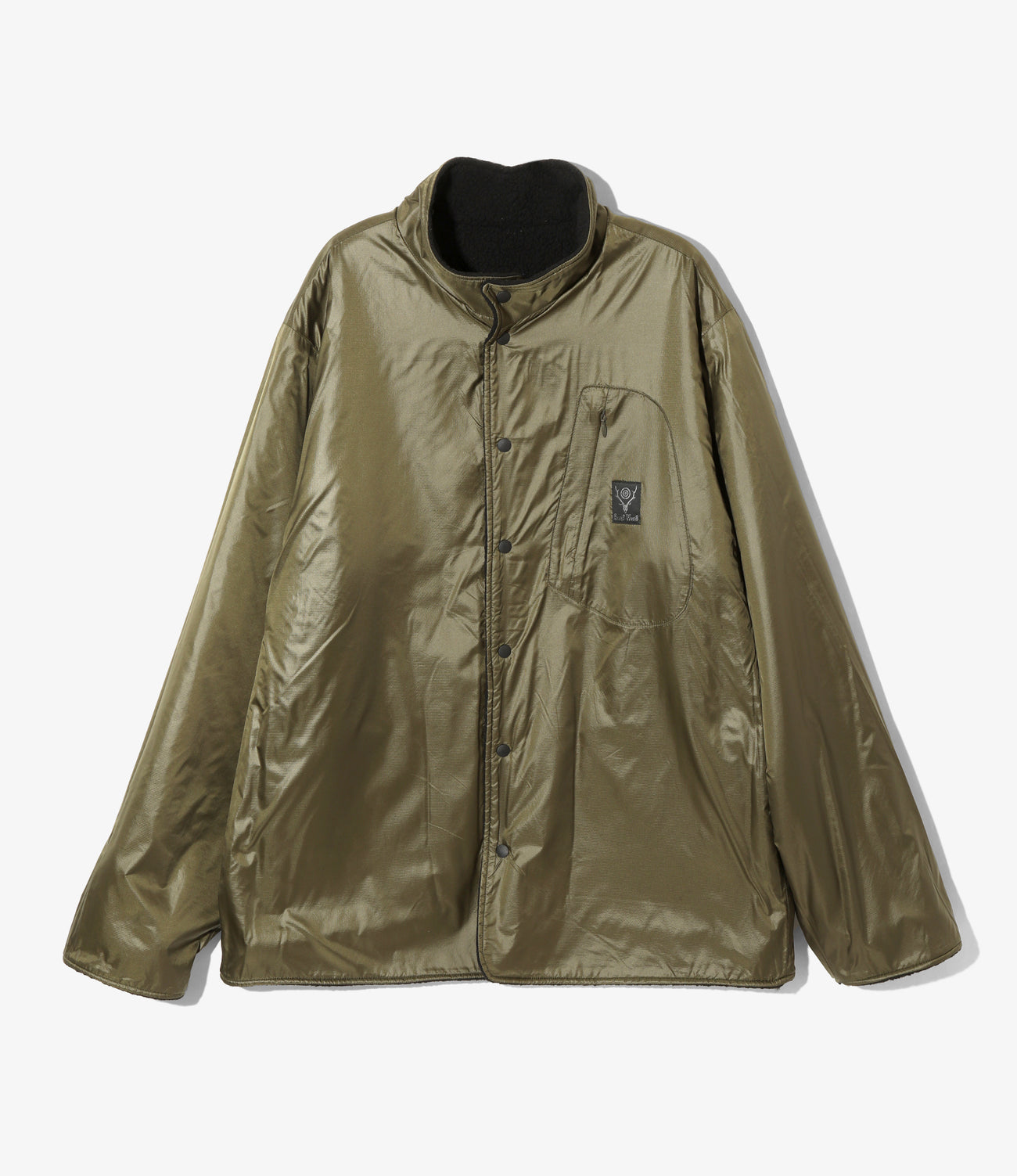 Reversible Jacket - Poly Fleece / Nylon Ripstop – NEPENTHES ONLINE