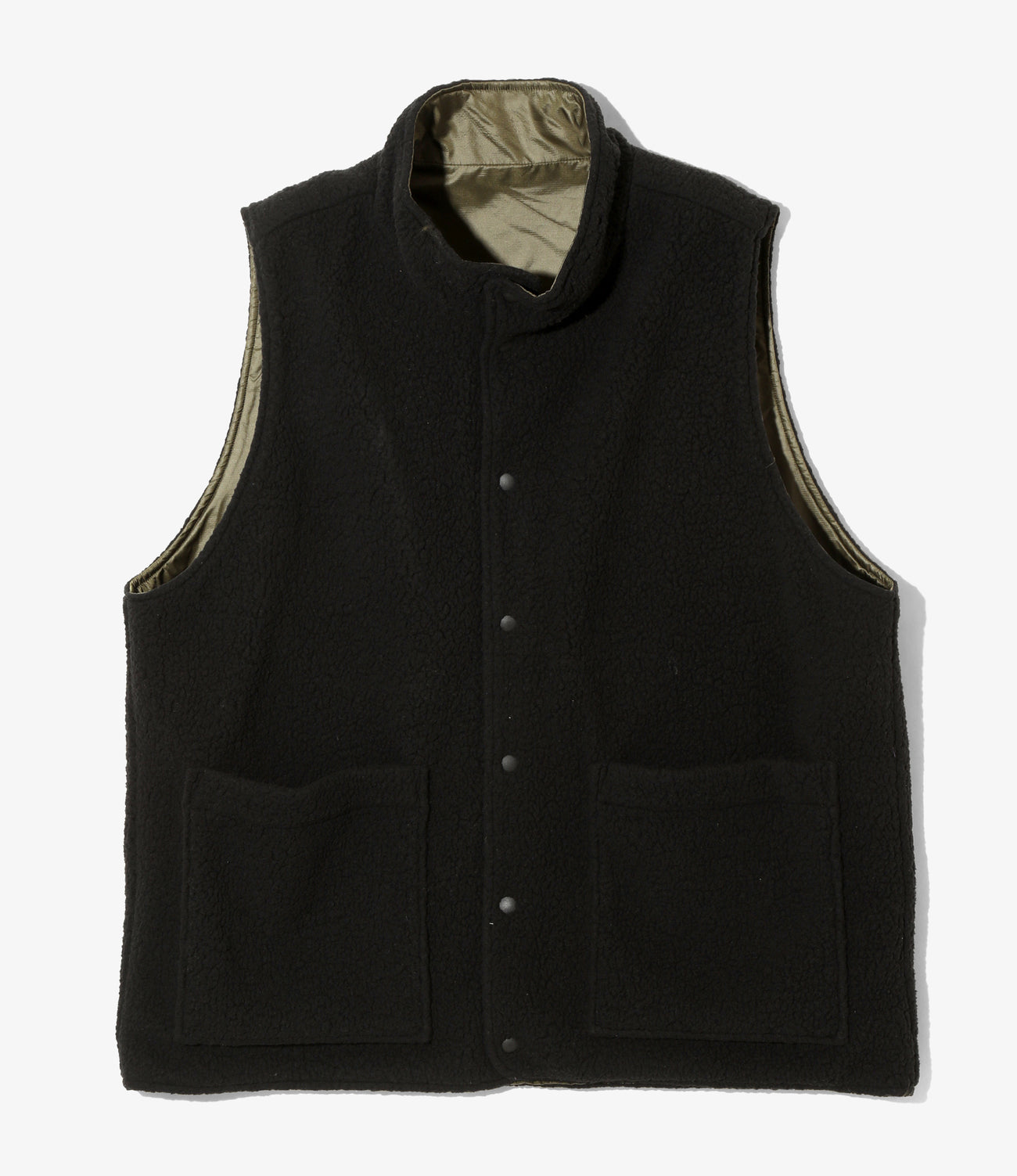 Reversible Vest - Poly Fleece / Nylon Ripstop – NEPENTHES ONLINE STORE