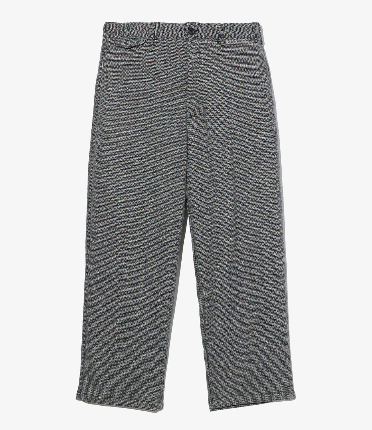 Officer Pant - Poly Wool Herringbone
