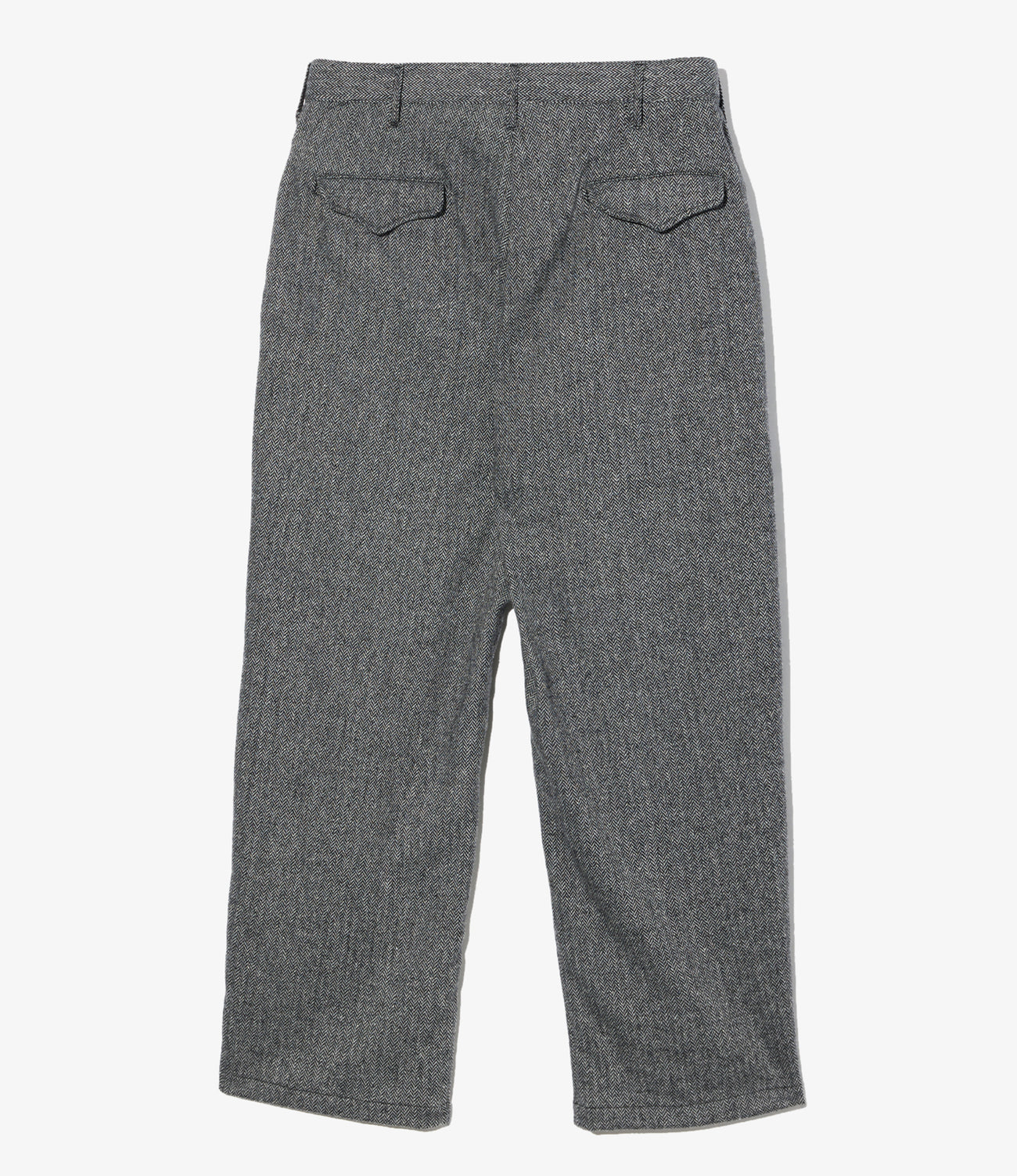 Officer Pant - Poly Wool Herringbone