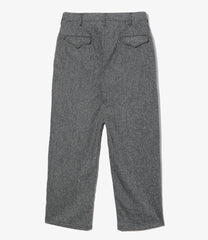Officer Pant - Poly Wool Herringbone