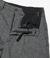 Officer Pant - Poly Wool Herringbone