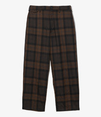 Officer Pant - Worsted Wool Plaid