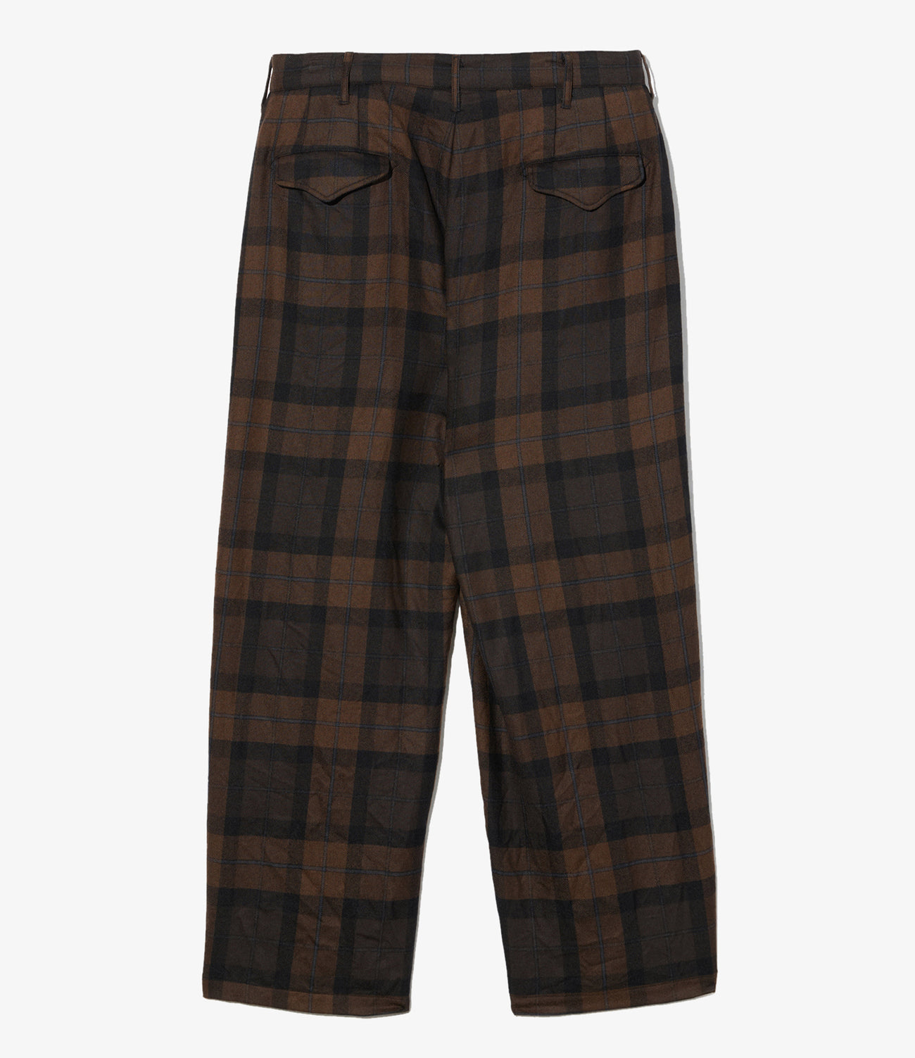Officer Pant - Worsted Wool Plaid