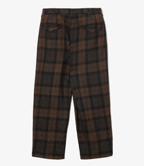 Officer Pant - Worsted Wool Plaid
