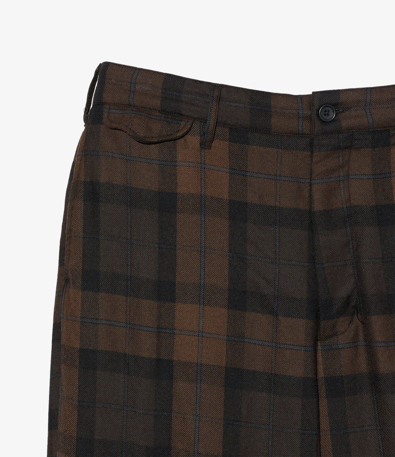 Officer Pant - Worsted Wool Plaid