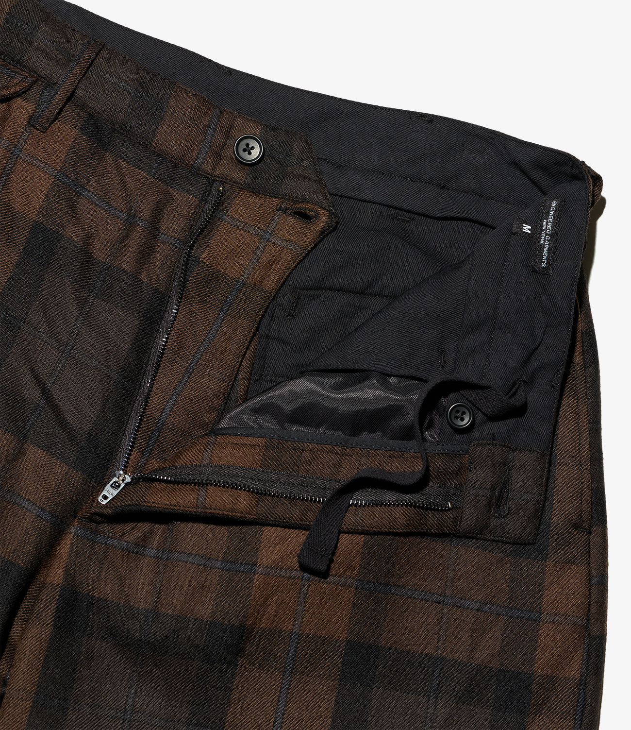Officer Pant - Worsted Wool Plaid