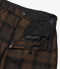 Officer Pant - Worsted Wool Plaid