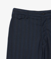 Officer Pant - Polyester LurexStripe