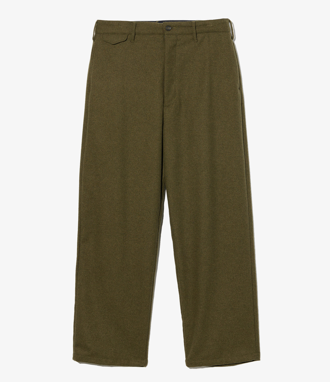 Officer Pant - Poly Wool Heavy Flannel