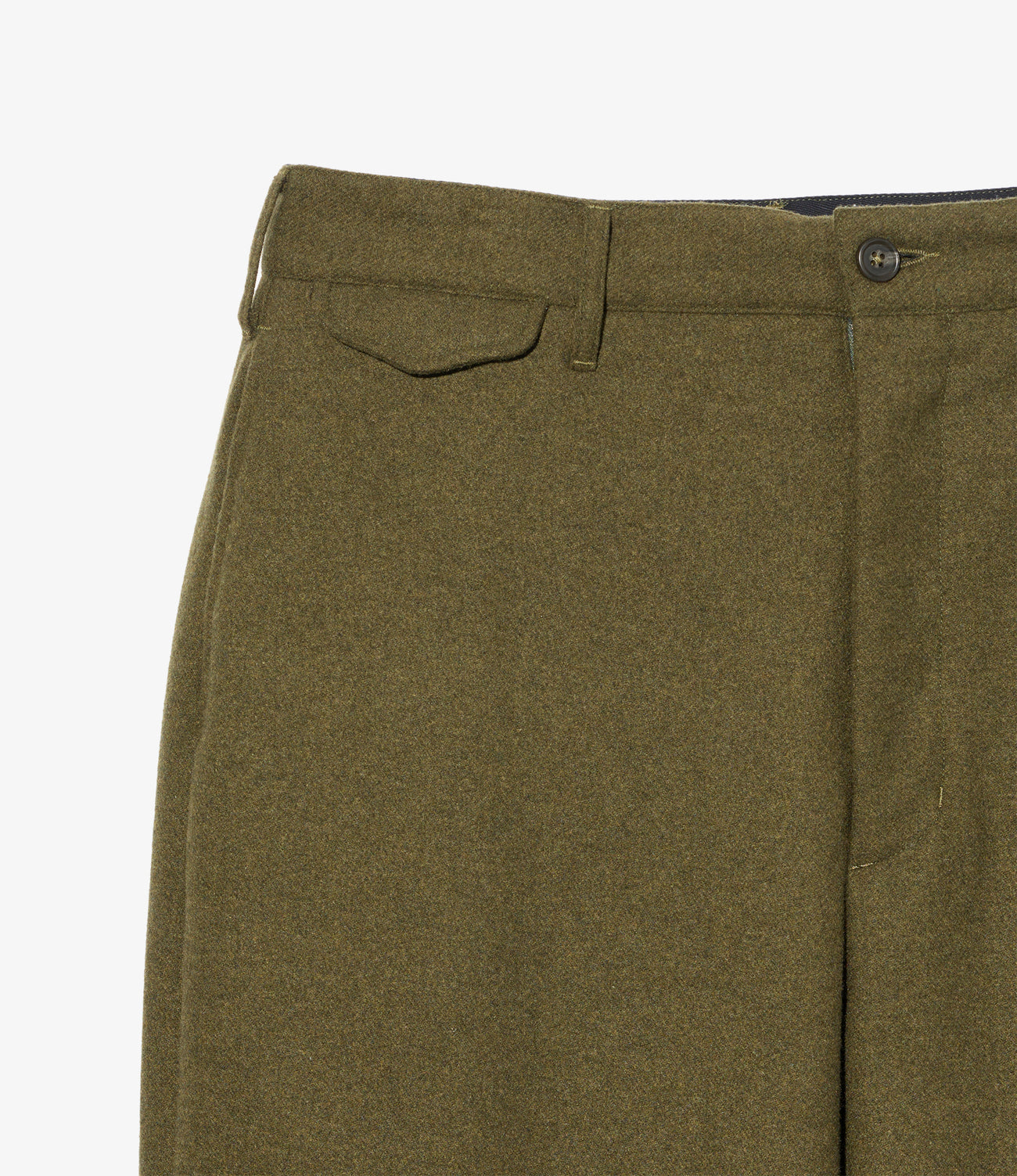 Officer Pant - Poly Wool Heavy Flannel