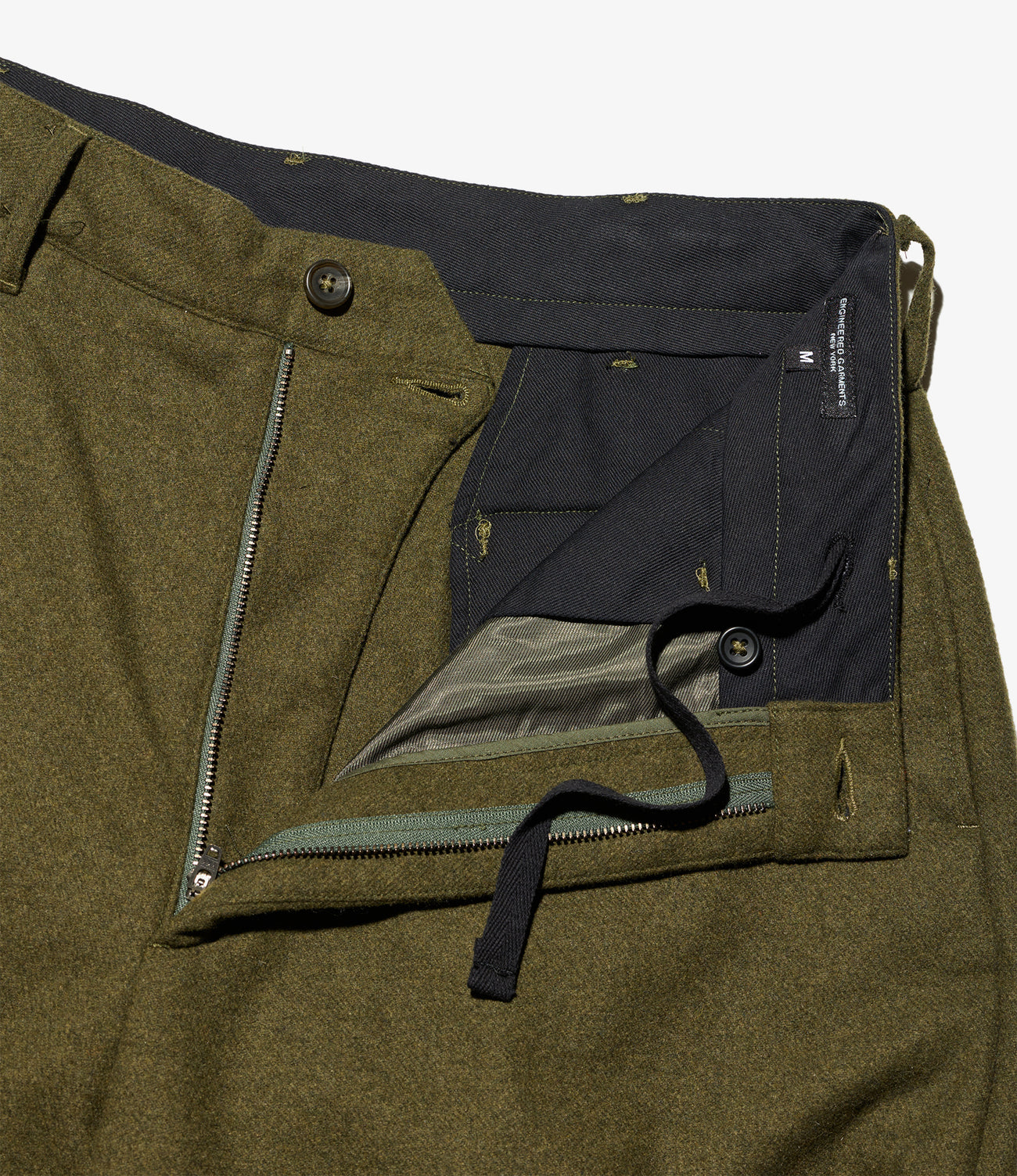 Officer Pant - Poly Wool Heavy Flannel
