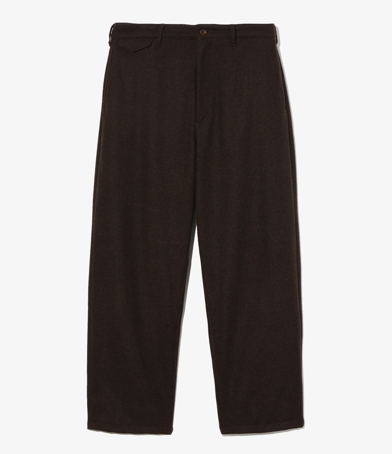 Officer Pant - Poly Wool Heavy Flannel