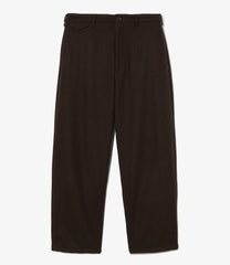 Officer Pant - Poly Wool Heavy Flannel