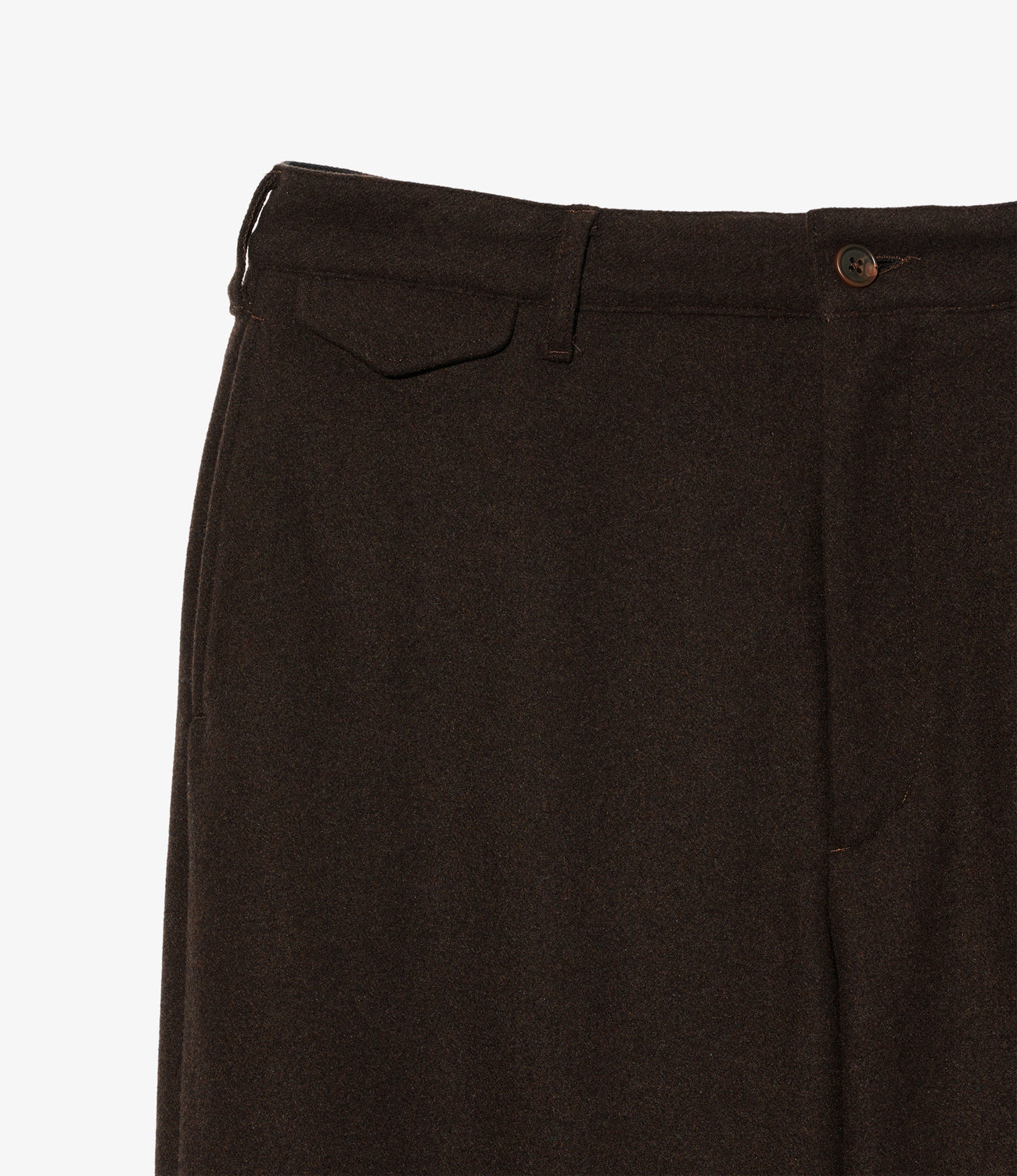 Officer Pant - Poly Wool Heavy Flannel