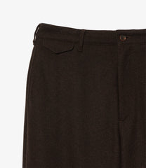 Officer Pant - Poly Wool Heavy Flannel