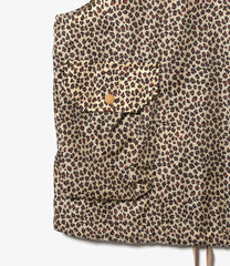 Field Vest - Nylon Leopard Print