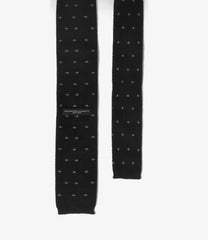Knit Tie - Polka Dot
