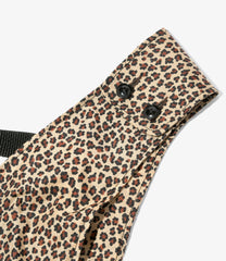 Shoulder Vest - Nylon Leopard Print