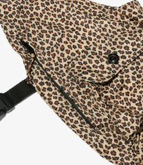 Shoulder Vest - Nylon Leopard Print