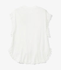 Frill Tail Sleeveless Tee
