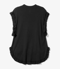 Frill Tail Sleeveless Tee