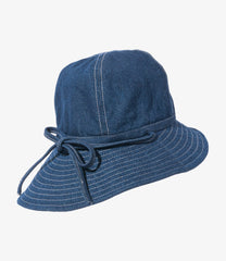 Folding Hat - Denim