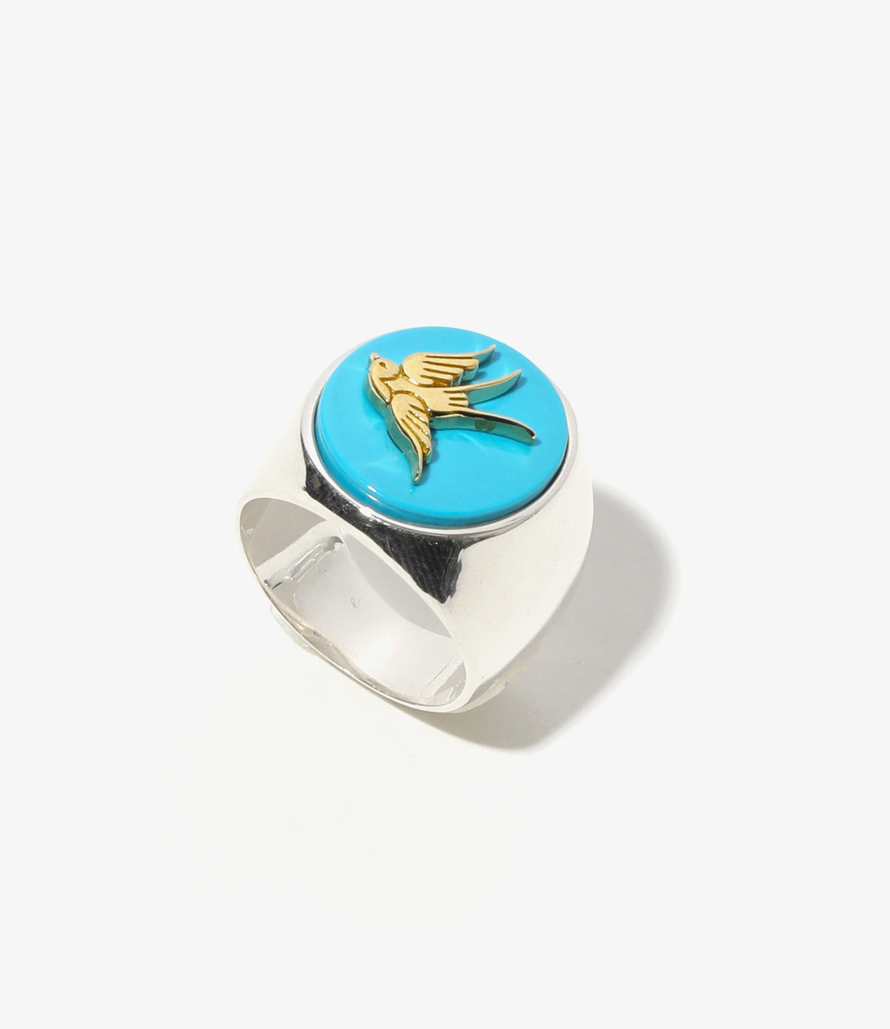 Signet Ring - Turquoise – NEPENTHES ONLINE STORE