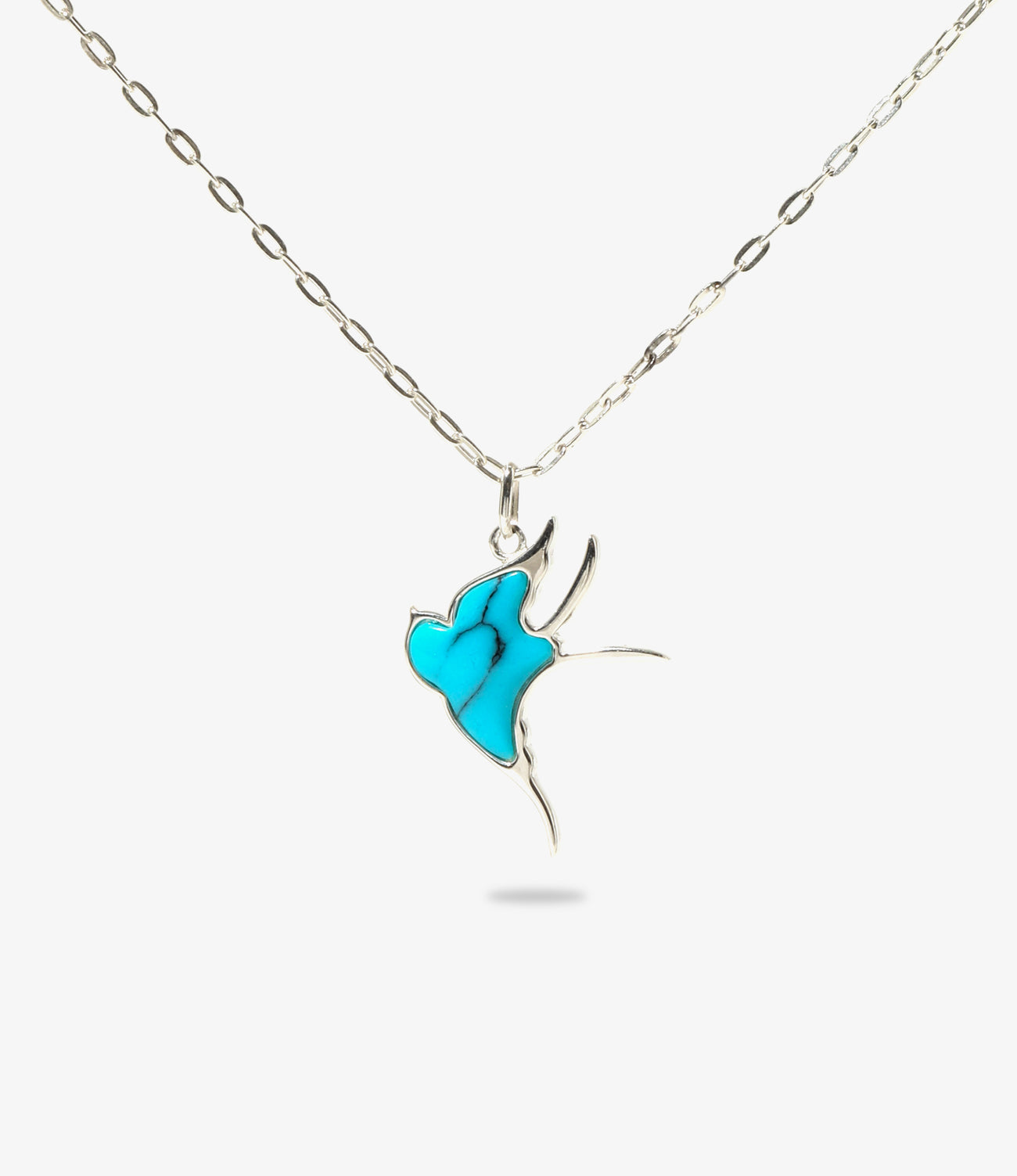 Swallow Pendant - Turquoise