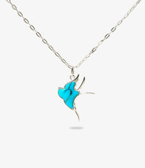 Swallow Pendant - Turquoise