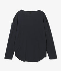 Fisherman Boat Neck Sht - Snap Shoulder