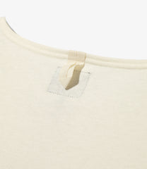 Fisherman Boat Neck Shirt - Snapped Shoulder / Metal Print